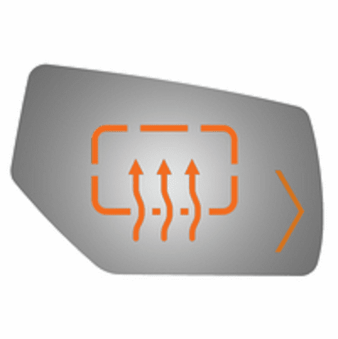 Chevrolet Tahoe 2016 Passenger Side Heated Signal Mirror Glass 