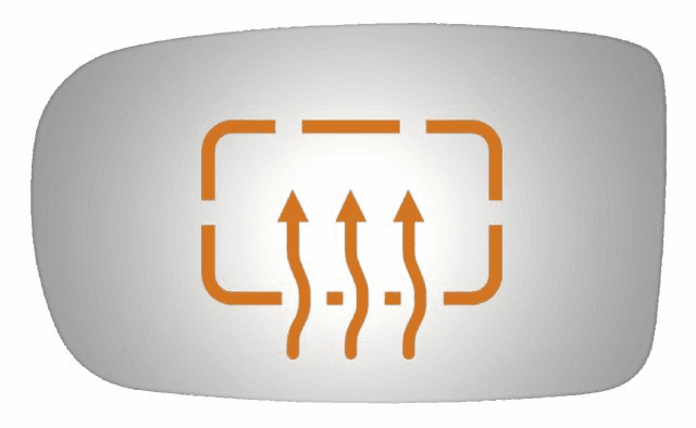 Chrysler 200 2014 Driver Side Heated Mirror Glass