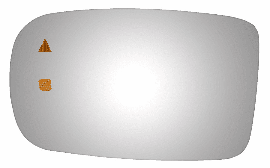 Chrysler 300 2011  Driver Side Mirror Glass Blind Spot