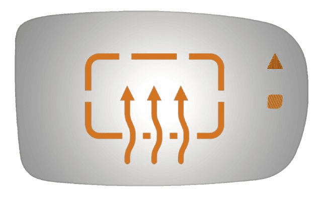 Chrysler 300 2013  Passenger Side Mirror Glass Heated