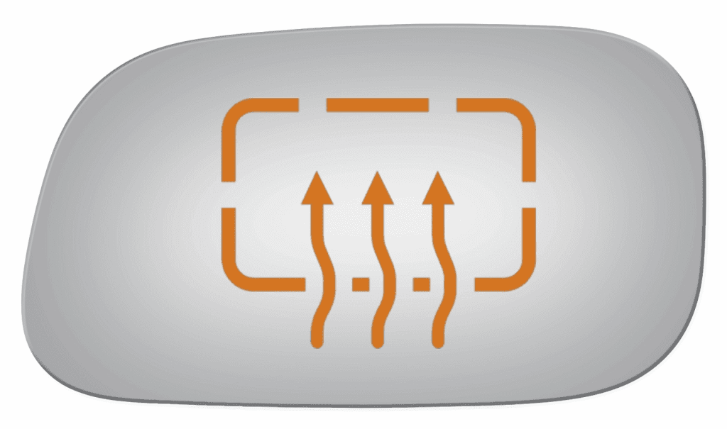 Chrysler Aspen 2008 Driver Side Mirror Glass Heated