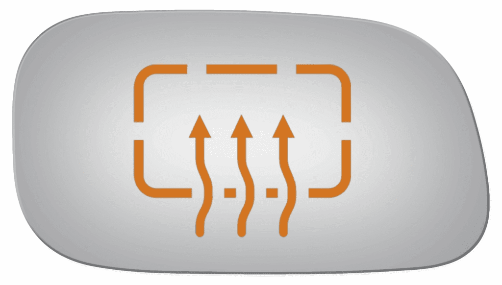 Chrysler Aspen 2008  Passenger Side Mirror Glass Heated