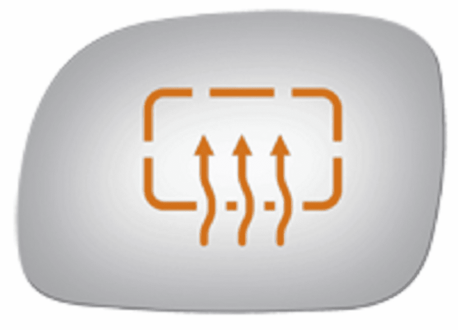 Chrysler Grand Voyager 2000 Driver Side Mirror Glass Heated