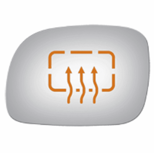 Chrysler Grand Voyager 2000 Driver Side Mirror Glass Heated