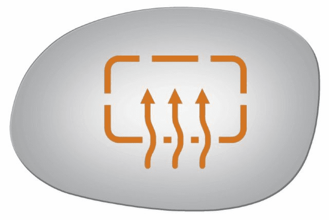 Chrysler PT Cruiser 2006  Driver Side Mirror Glass Heated