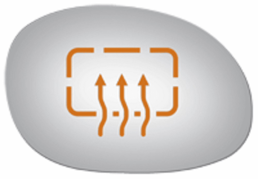 Chrysler PT Cruiser 2009  Passenger Side Mirror Glass Heated