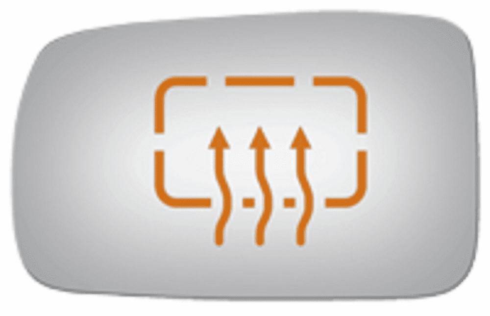 Chrysler Town & Country 1994  Driver Side Mirror Glass Heated 