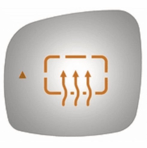 Chrysler Town & Country 2014 Driver Side  Mirror Glass Heated