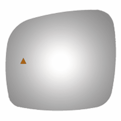 Crysler 2016 Town & Country Driver Left Side Mirror Glass Blind Spot