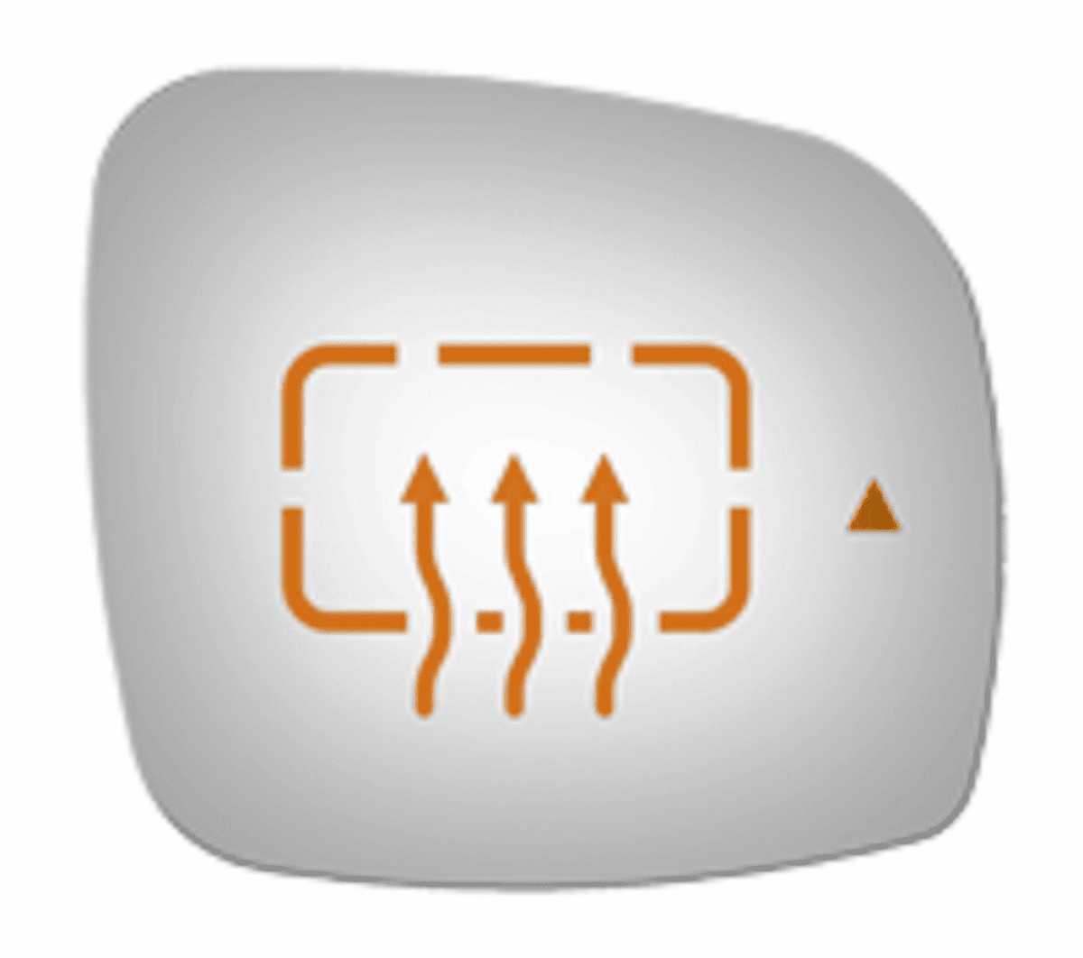 Crysler 2016 Town & Country Passenger Side Mirror Heated Blind Spot 