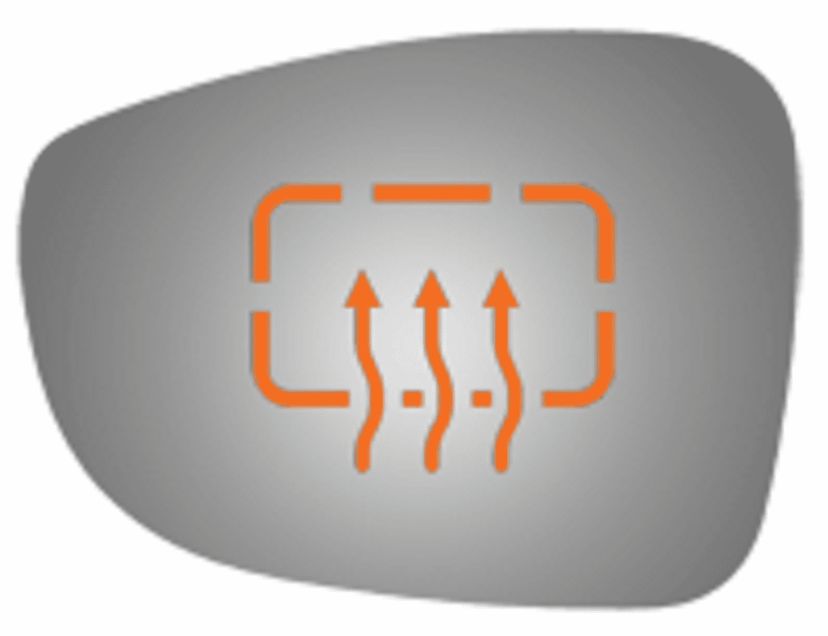 Crysler Voyager 2020 2021 2022 2023 2024 Left Driver Side Mirror Glass Heated