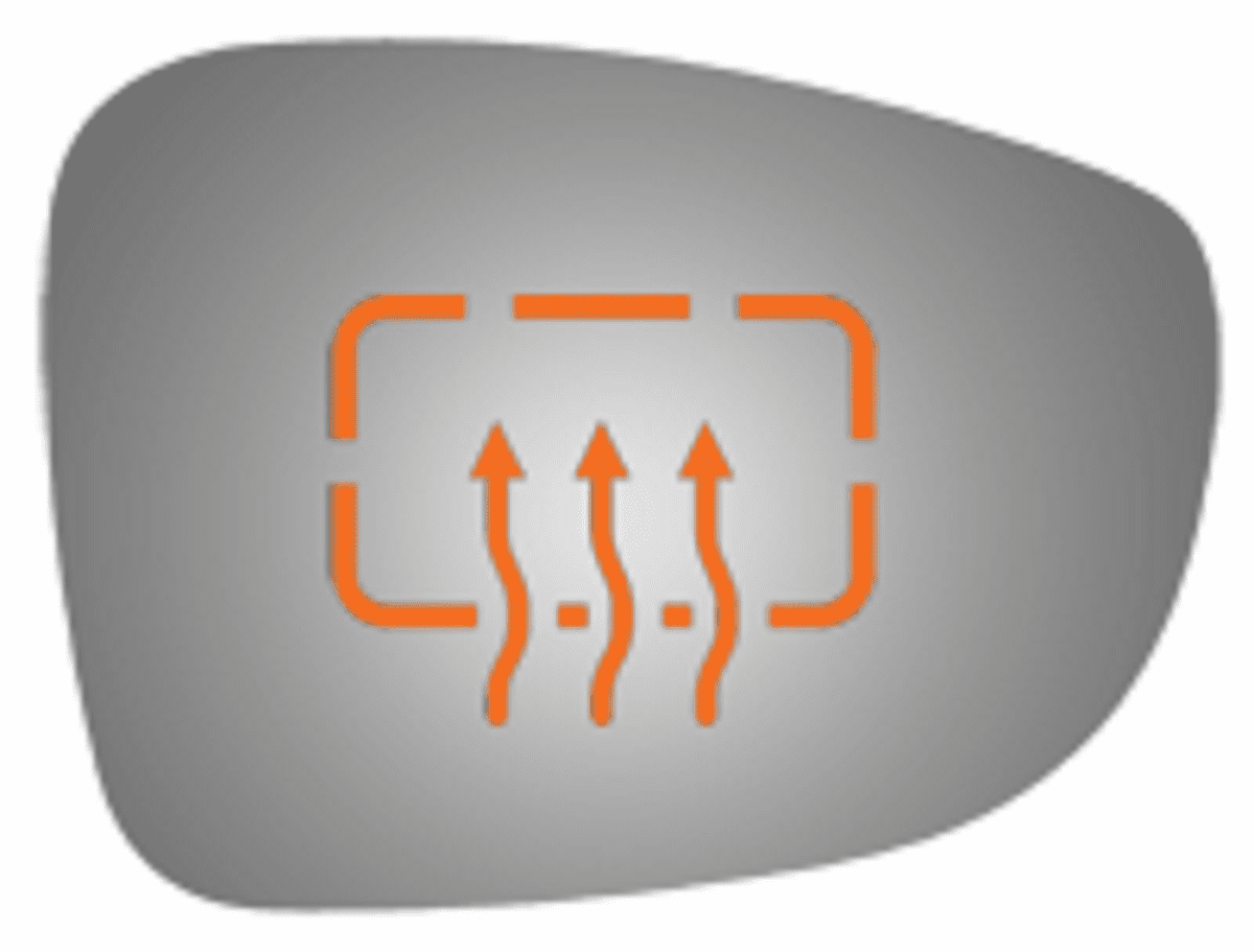 Crysler Voyager 2020 2021 2022 2023 2024 Right Passenger Side Mirror Glass Heated