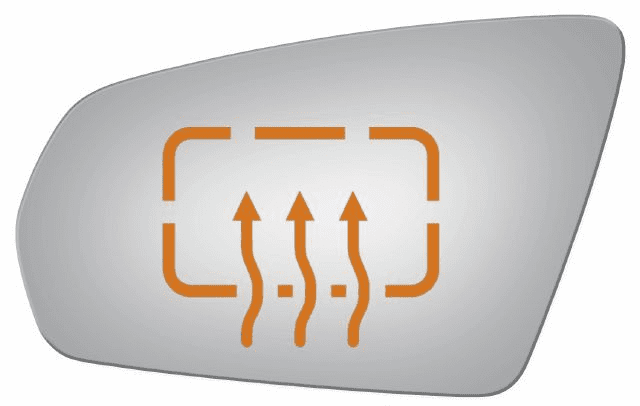 Dodge Avenger 2012 Driver Side Heated Mirror Glass