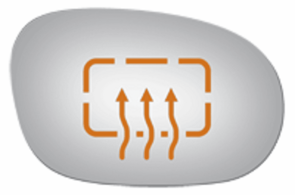 Dodge Challenger 2009 Passenger Side Heated Mirror Glass