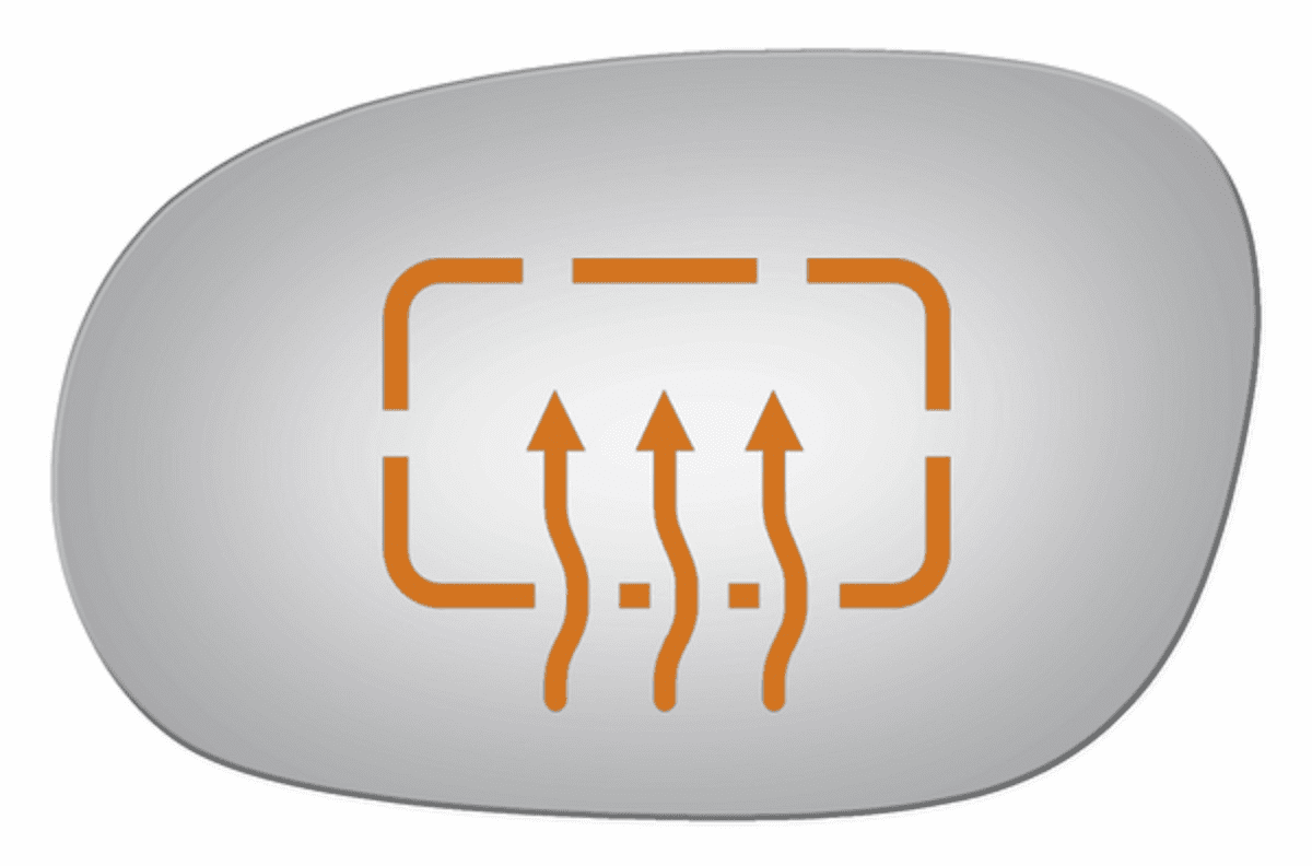 Dodge Challenger 2015 Driver Side Heated Mirror Glass