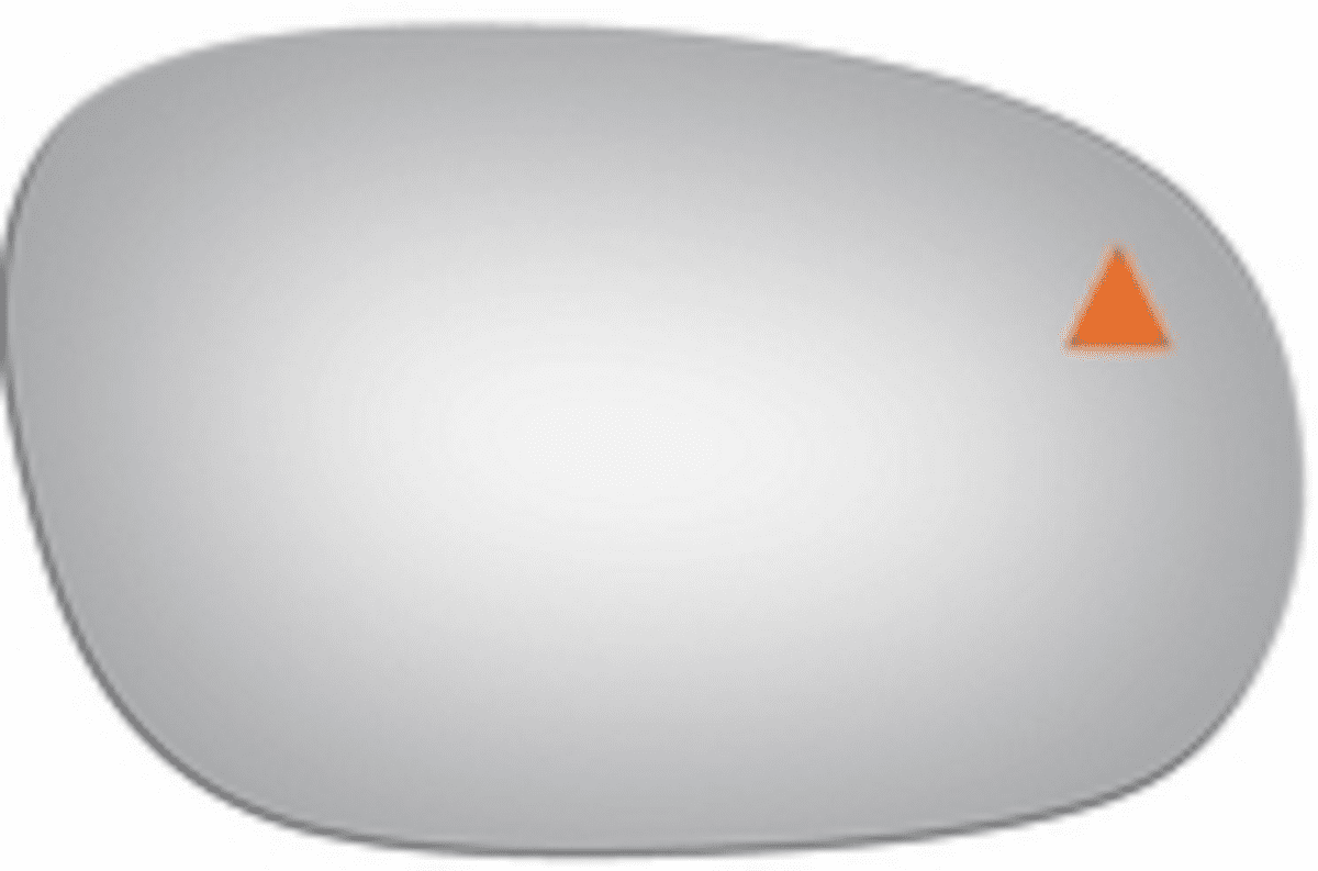 Dodge Challenger 2017 Passenger Right Side Mirror Blind Spot Icon