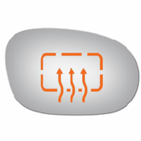 Dodge Challenger 2017 Passenger Right Side Mirror Heated