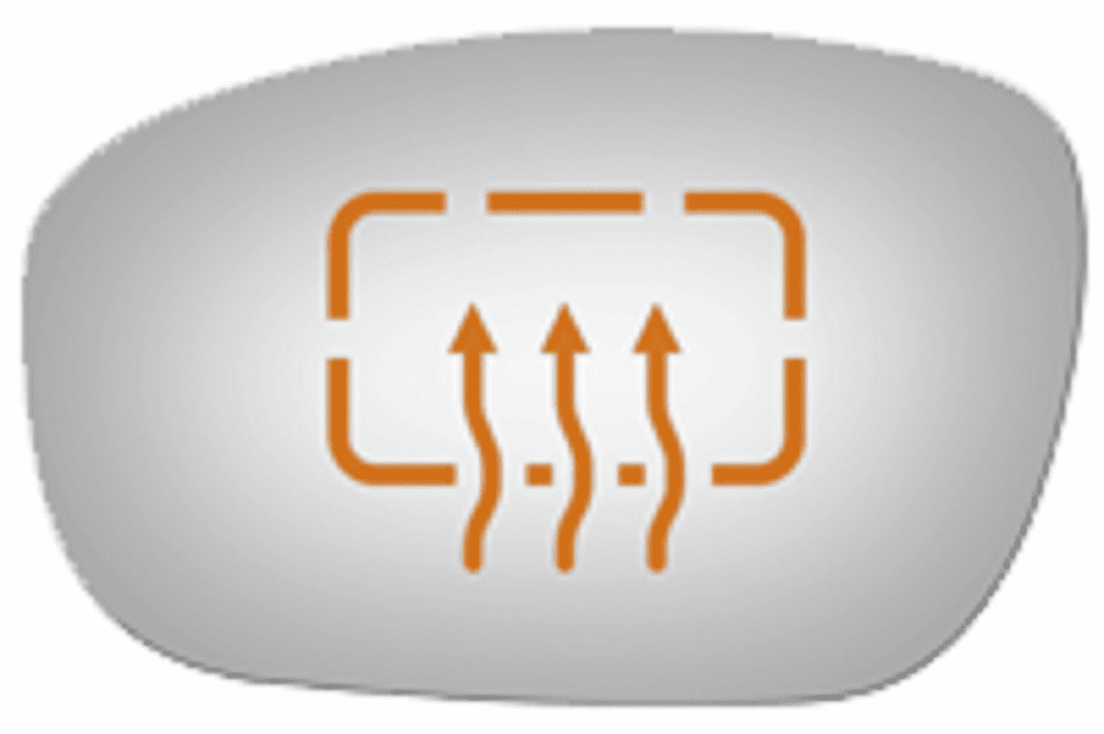 Dodge Charger 2009 Driver Side Heated Mirror Glass