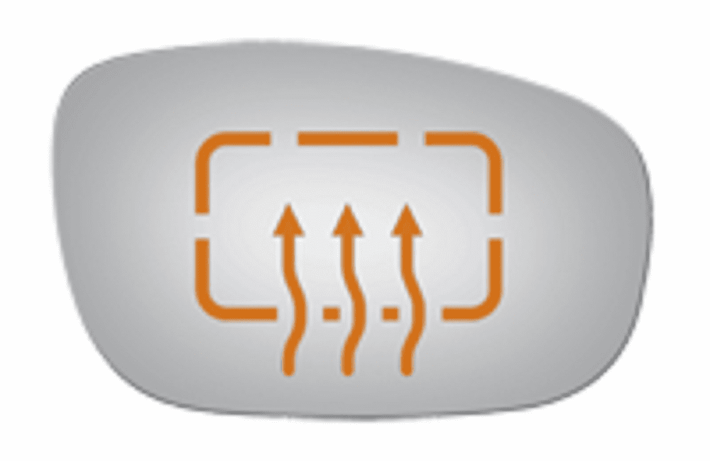 Dodge Charger 2009 Passenger Side Mirror Glass Heated