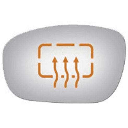 Dodge Charger 2010 Driver Side Heated Mirror Glass