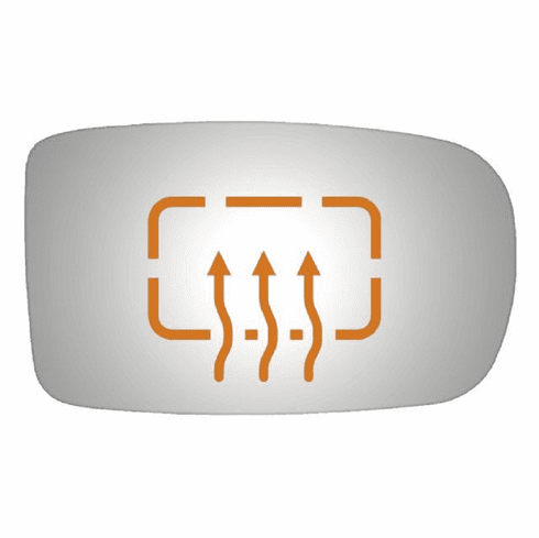 Dodge Charger 2012 Passenger Side Heated Mirror Glass 