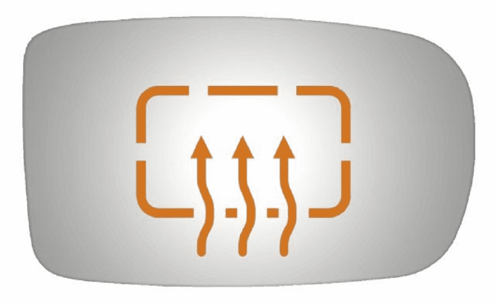 Dodge Charger 2012 Passenger Side Heated Mirror Glass 