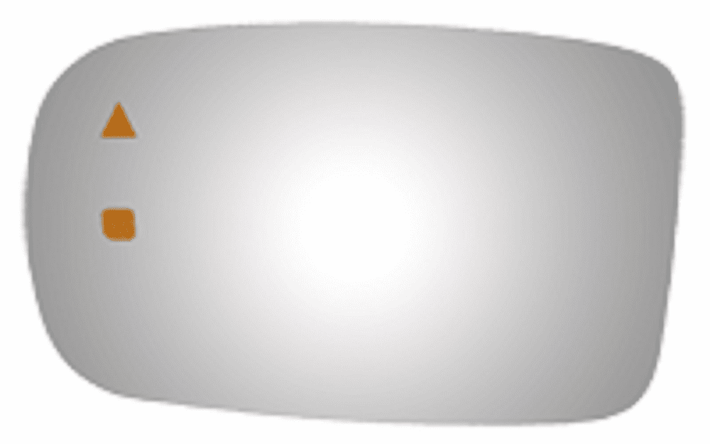 Dodge Charger 2013 Driver Side  Mirror Glass W/Blind Spot