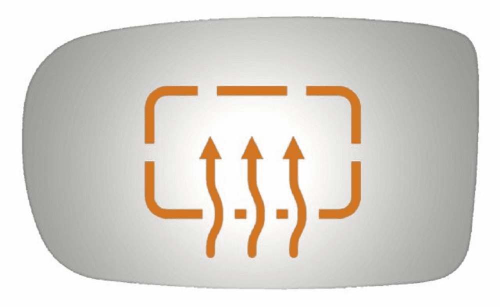 Dodge Charger 2014 Driver Side Heated Mirror Glass