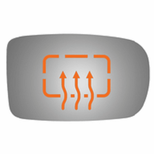 Dodge Charger 2017 Passenger Right Side Mirror Heated