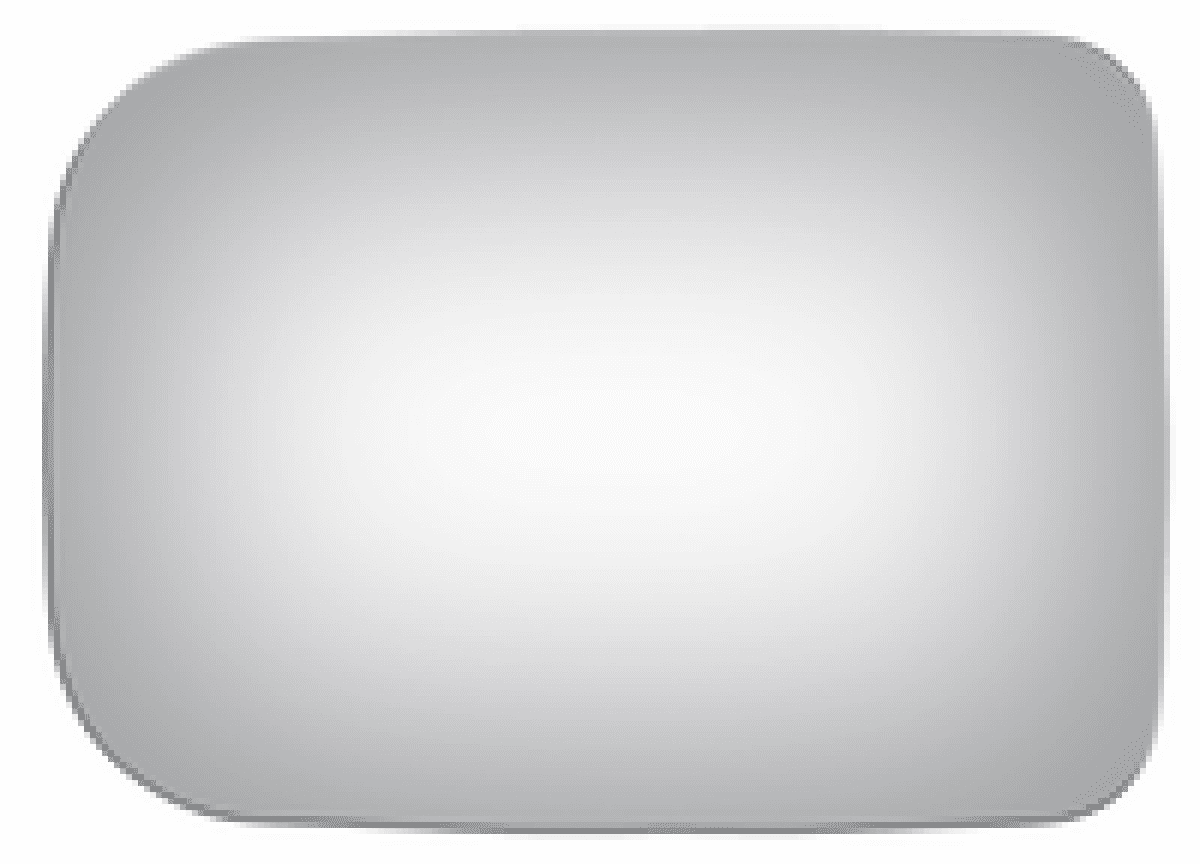 Dodge D150 1988 Passenger Side Door Mirror Glass