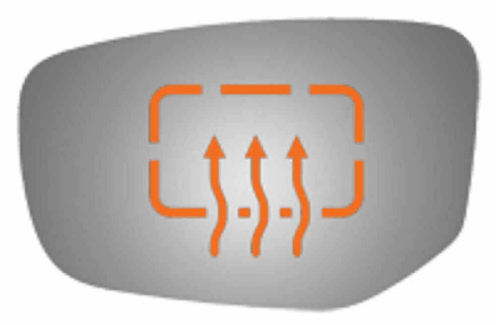 Dodge Dart 2013-2016 Driver Side Heated Mirror Glass