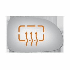 Dodge Durango 1998 Passenger Side Heated Mirror Glass 