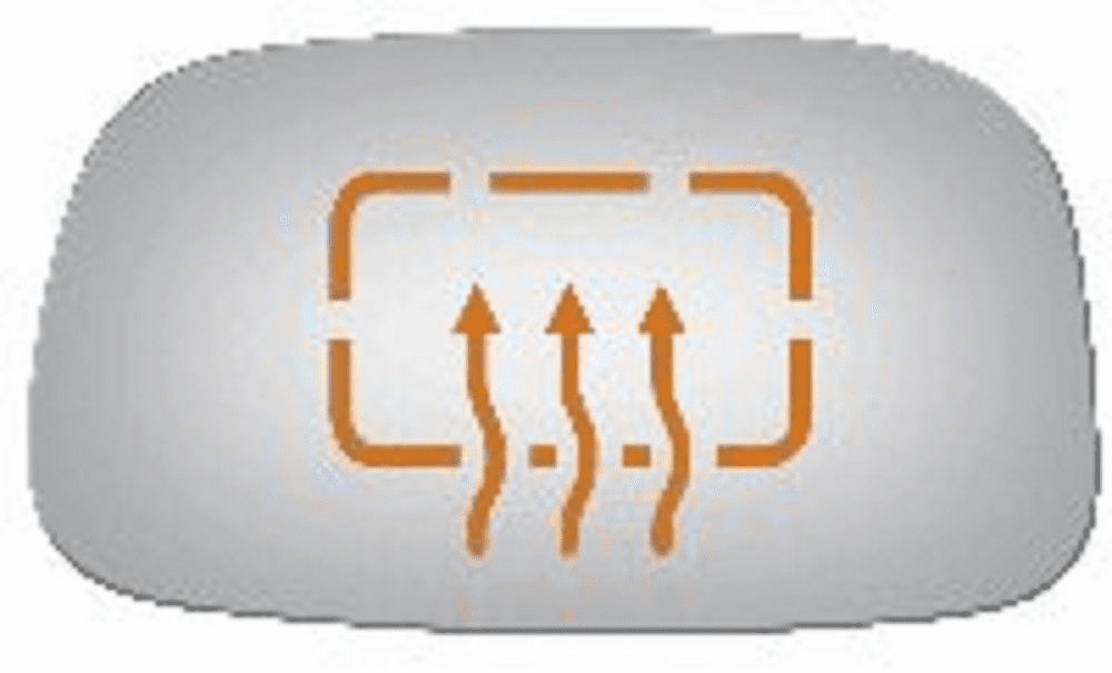 Dodge Durango 2001 Driver Side Heated Mirror Glass