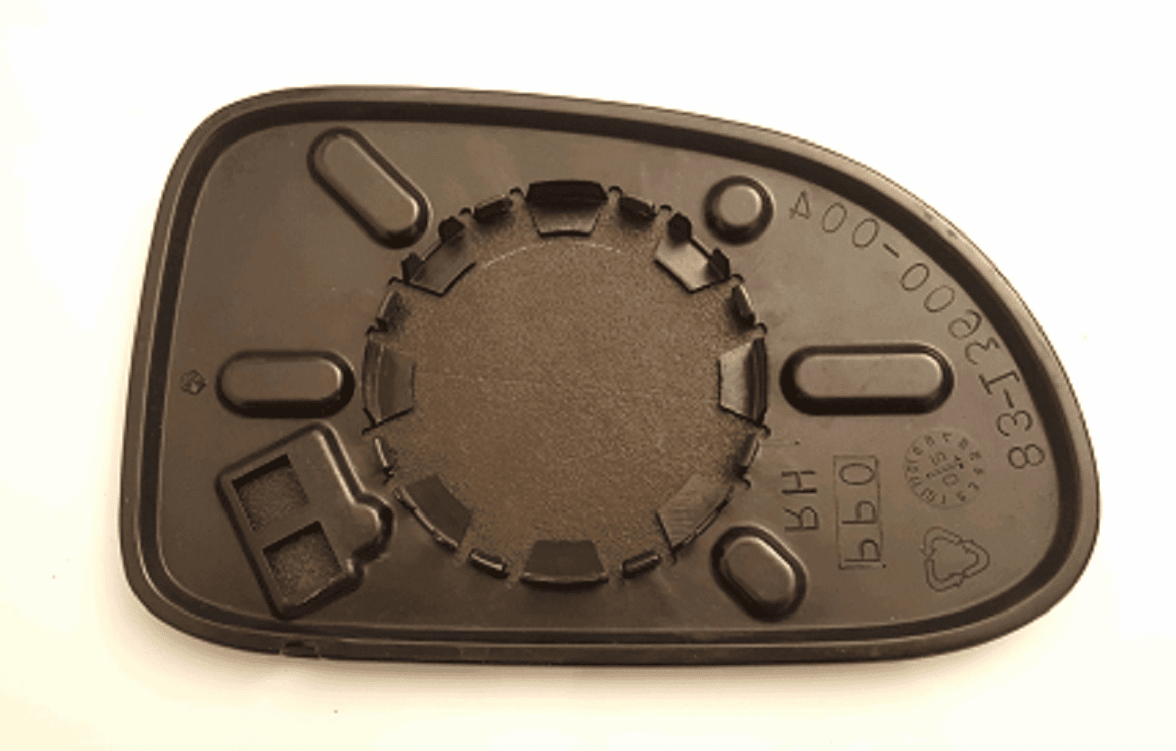 Dodge Durango 2001 Driver Side Mirror Glass Clip-on