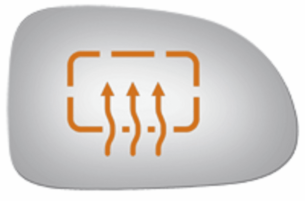 Dodge Durango 2002 Passenger Side Heated Mirror Glass 