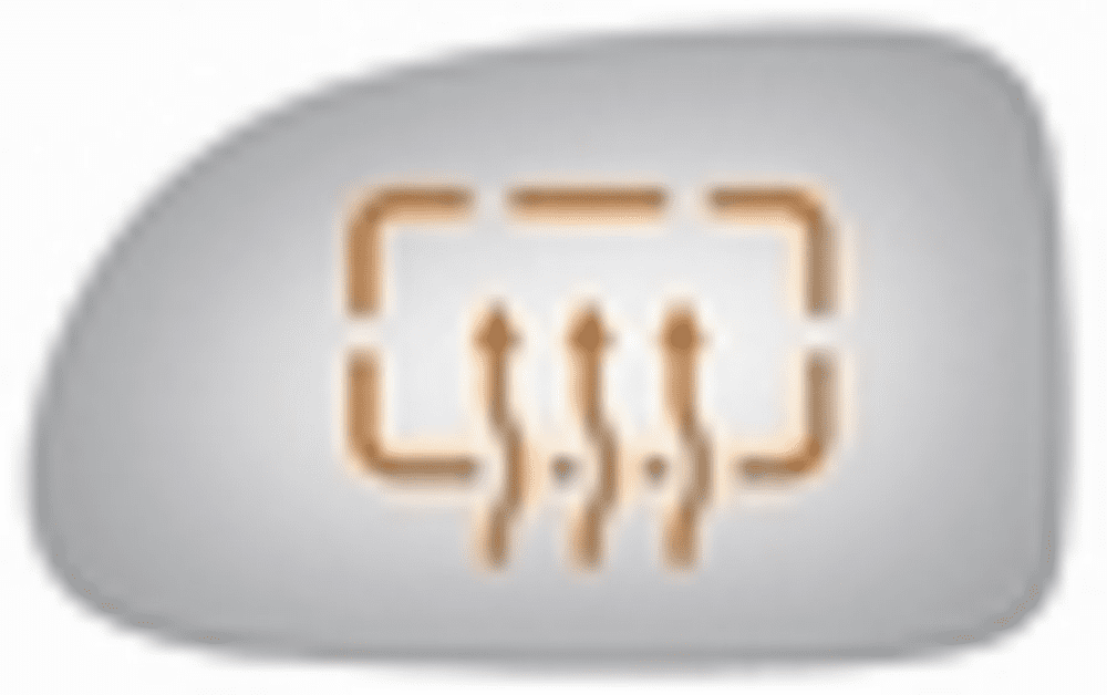 Dodge Durango 2003 Driver Side Heated Mirror Glass