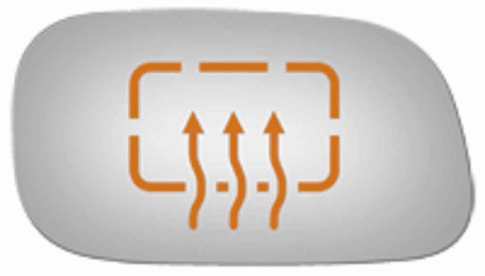 Dodge Durango 2006 Passenger Side  Heated Mirror Glass