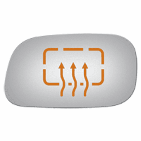 Dodge Durango 2007 Driver Side Heated Mirror Glass