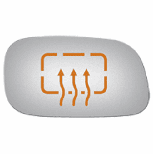 Dodge Durango 2007 Passenger Side  Heated Mirror Glass