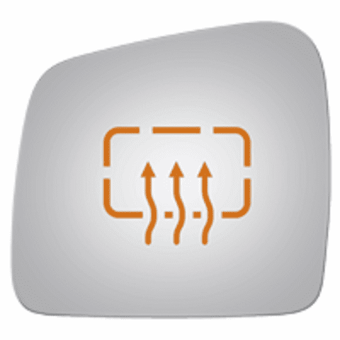 Dodge Durango 2013 Driver Side Heated Mirror Glass