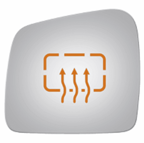 Dodge Durango 2013 Driver Side Heated Mirror Glass