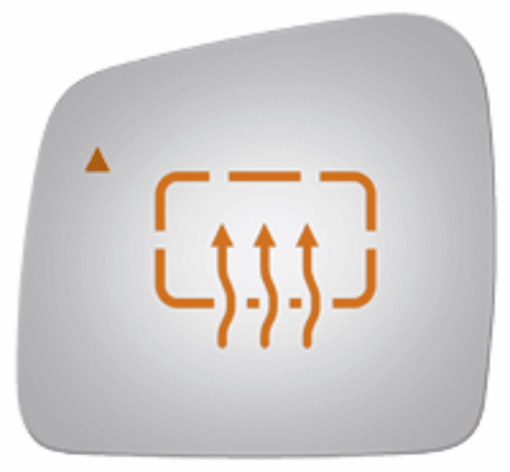 Dodge Durango 2013 Driver Side Heated Mirror Glass Blind Spot