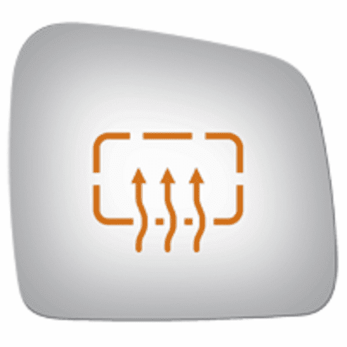 Dodge Durango 2014 Passenger Side Mirror Glass