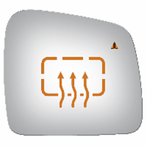 Dodge Durango 2014 Passenger Side Mirror Glass