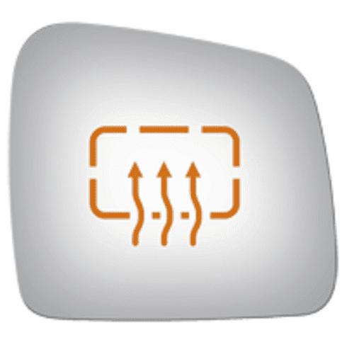 Dodge Durango 2014 Passenger Side Mirror Glass