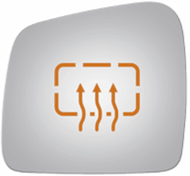 Dodge Durango 2018 Driver Left Side Mirror Glass Heated