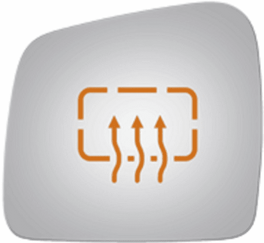 Dodge Durango 2018 Driver Left Side Mirror Glass Heated