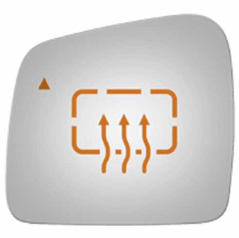 Dodge Durango 2018 Driver Side Mirror Glass Heated Blind Spot