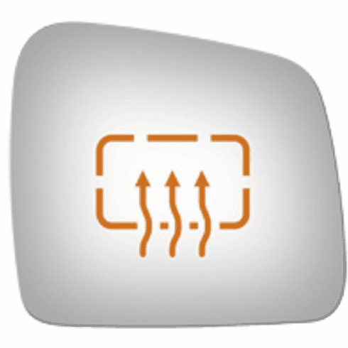 Dodge Durango 2018 Passenger Right Side Mirror Glass Heated