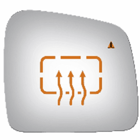 Dodge Durango 2018 Passenger Right Side Mirror Glass Heated Blind Spot